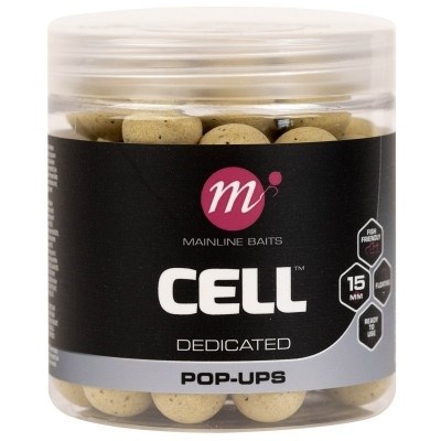 Mainline Plovoucí Boilie Pop-ups Cell 15 mm 250 ml